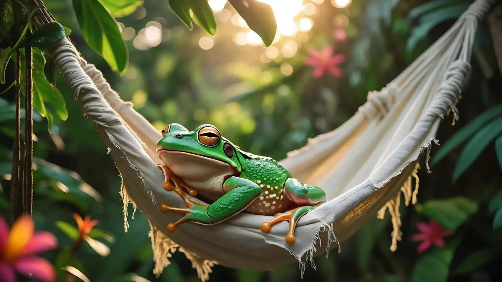 🌺🐸Tree frog | Summer mode: on! (2) hahnemühle by Trinkets NL Design Studio