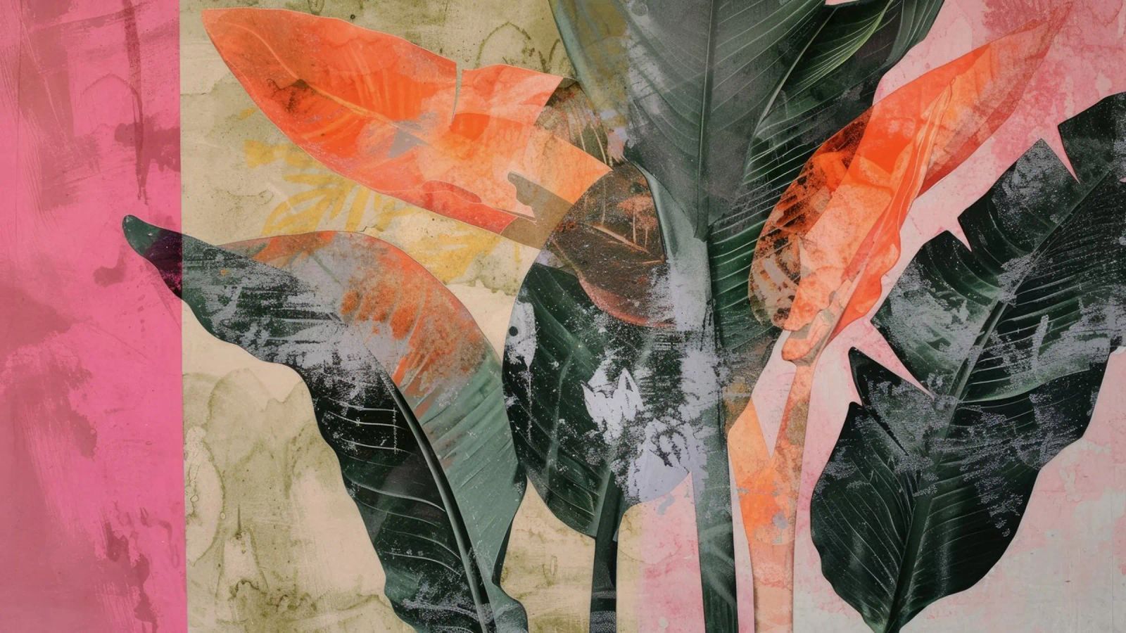 Into The Jungle No 1 acryl van treechild