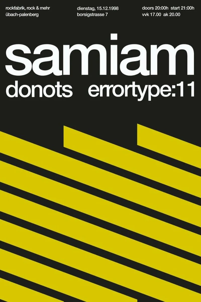 Samiam / Donots carta hahnemühle da Stephan Kochs