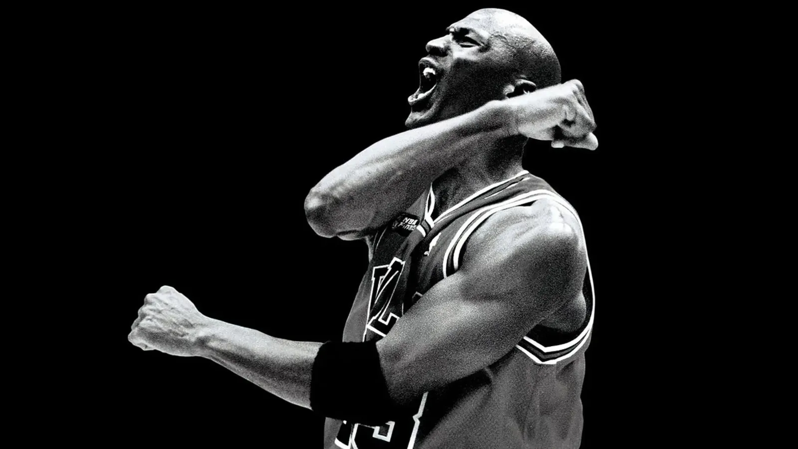 Michael Jordan top bianco e nero poster con telaio in legno da bernar shop