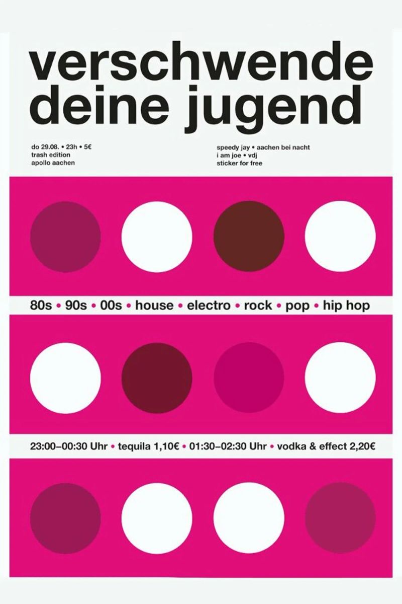 Verschwende Deine Jugend Poster von Stephan Kochs