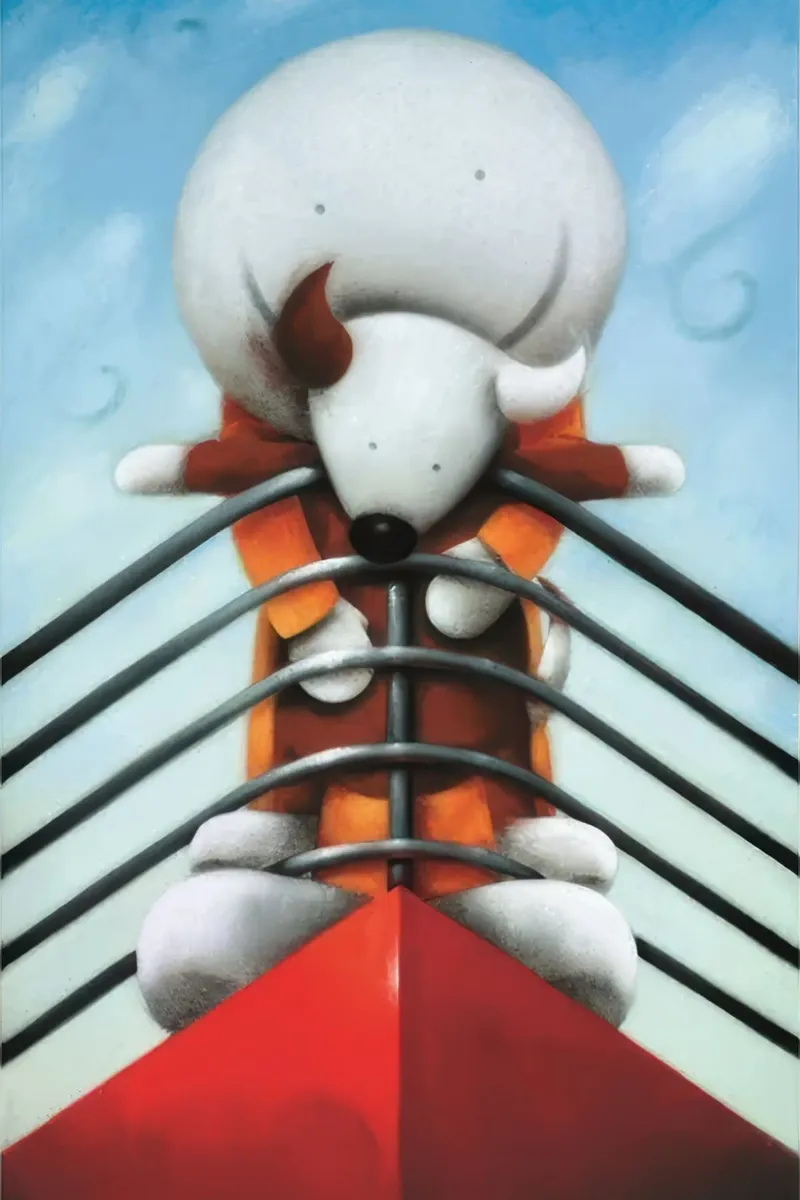 I've Got You Doug Hyde poster con marco de madera de Hyde Hi