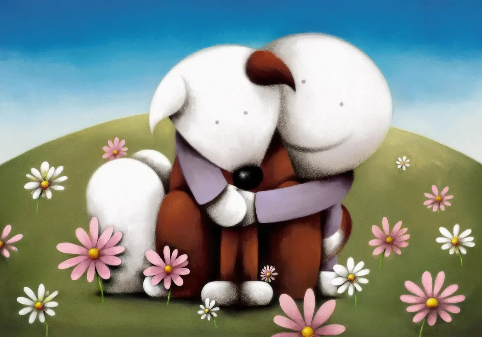 Il nostro luogo felice Doug Hyde poster con telaio in plastica da Hyde Hi