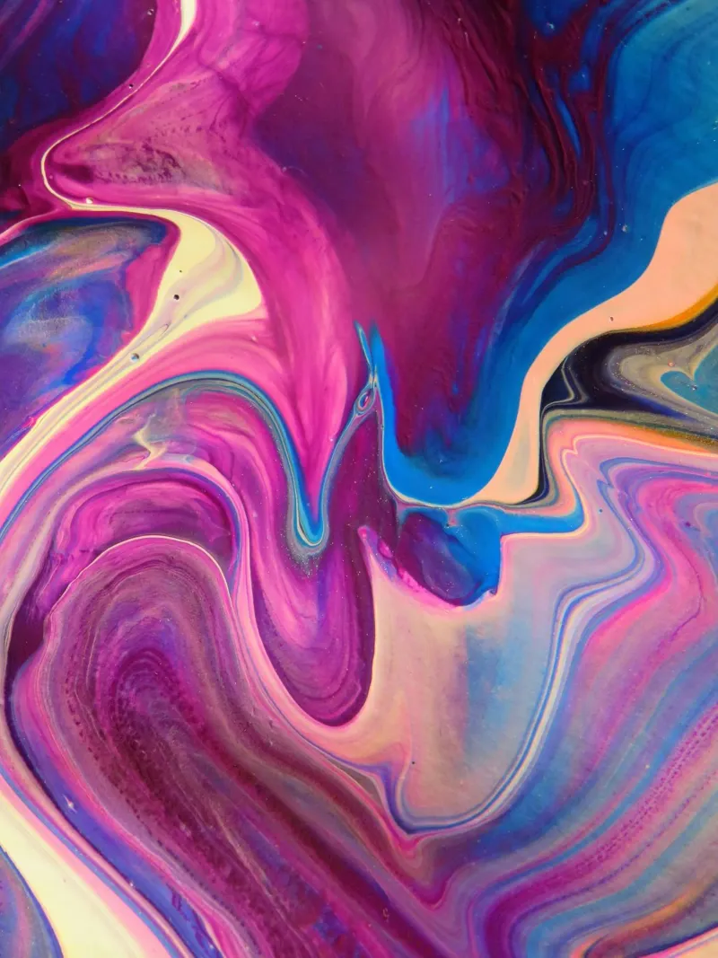 Mostra Rosa poster con telaio in legno da Joshua Holmes