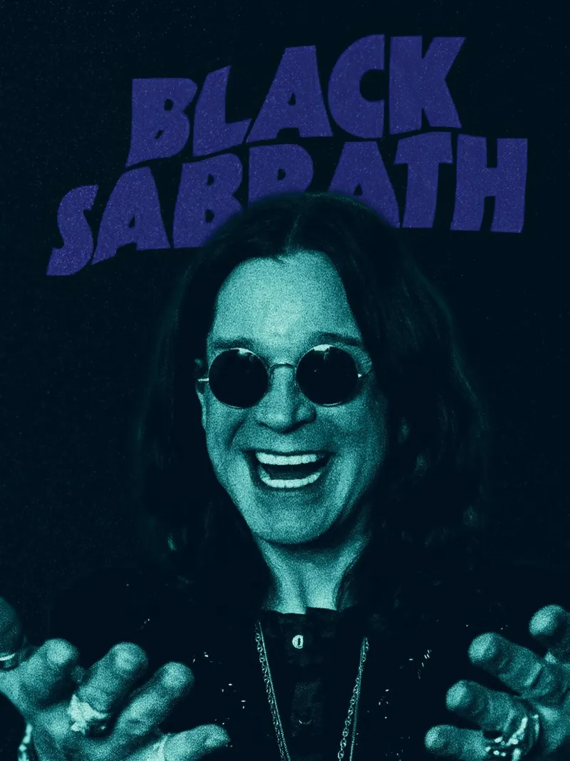 Ozzy Osbourne poster da Musadad Shop