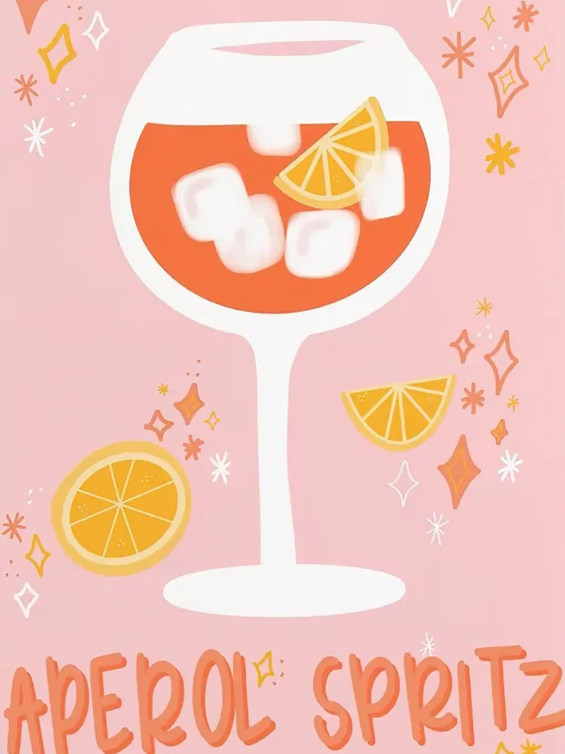 aperol sprit lll poster da Stacey Stubbs