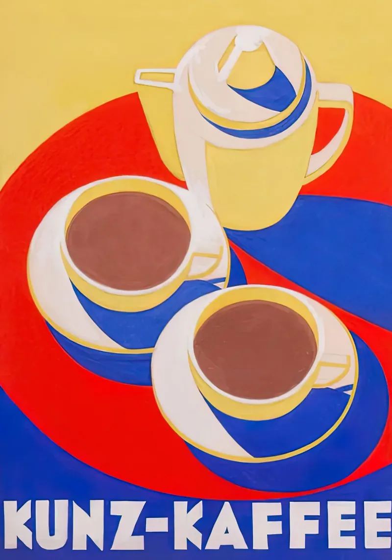 caffè, arte della camminata poster da Stacey Stubbs