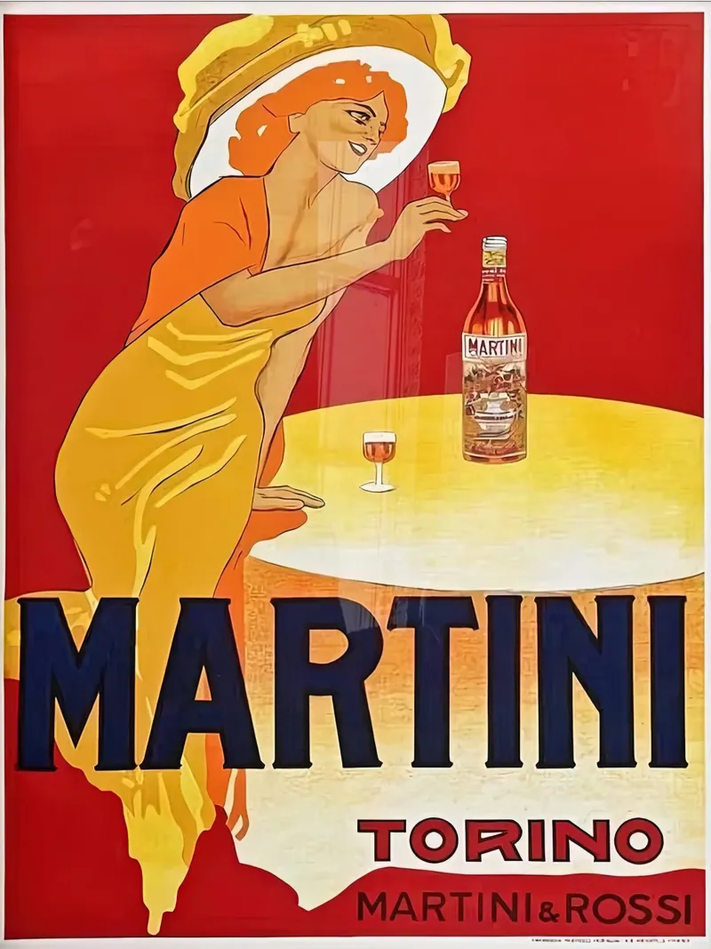 Martini Torino poster da Stacey Stubbs