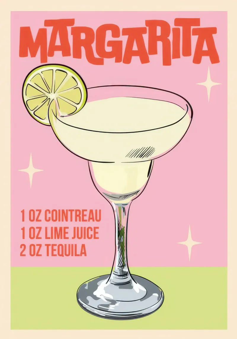 Cocktail Dirty Martini poster da Stacey Stubbs