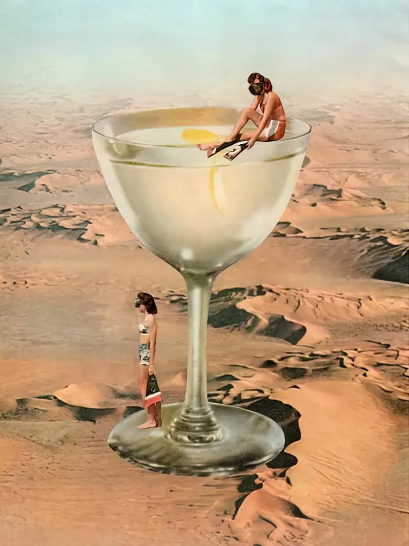 Martini Dry poster da Stacey Stubbs