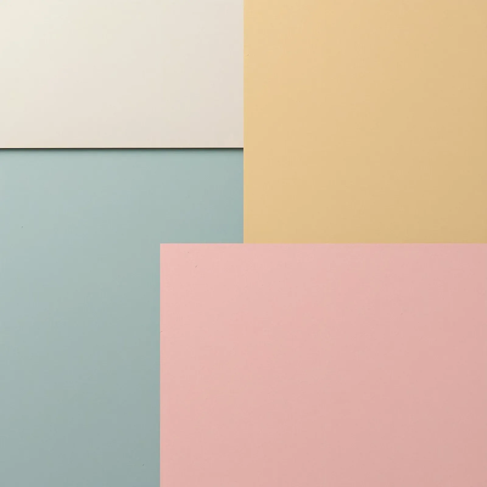Composizione geometrica astratta di rettangoli colorati poster con telaio in alluminio da DesignDoodle