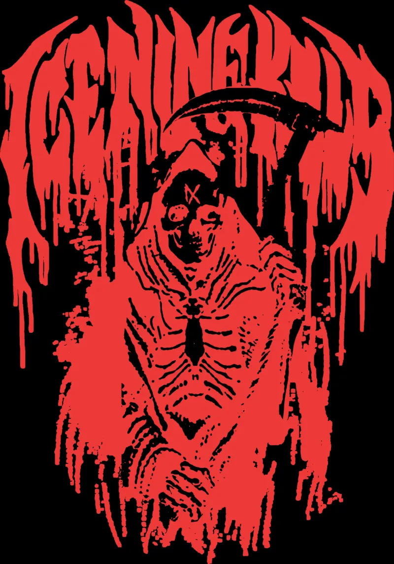 Il Tristo Mietitore di Icenine uccide Tshirt Premium poster da igoshartwrks
