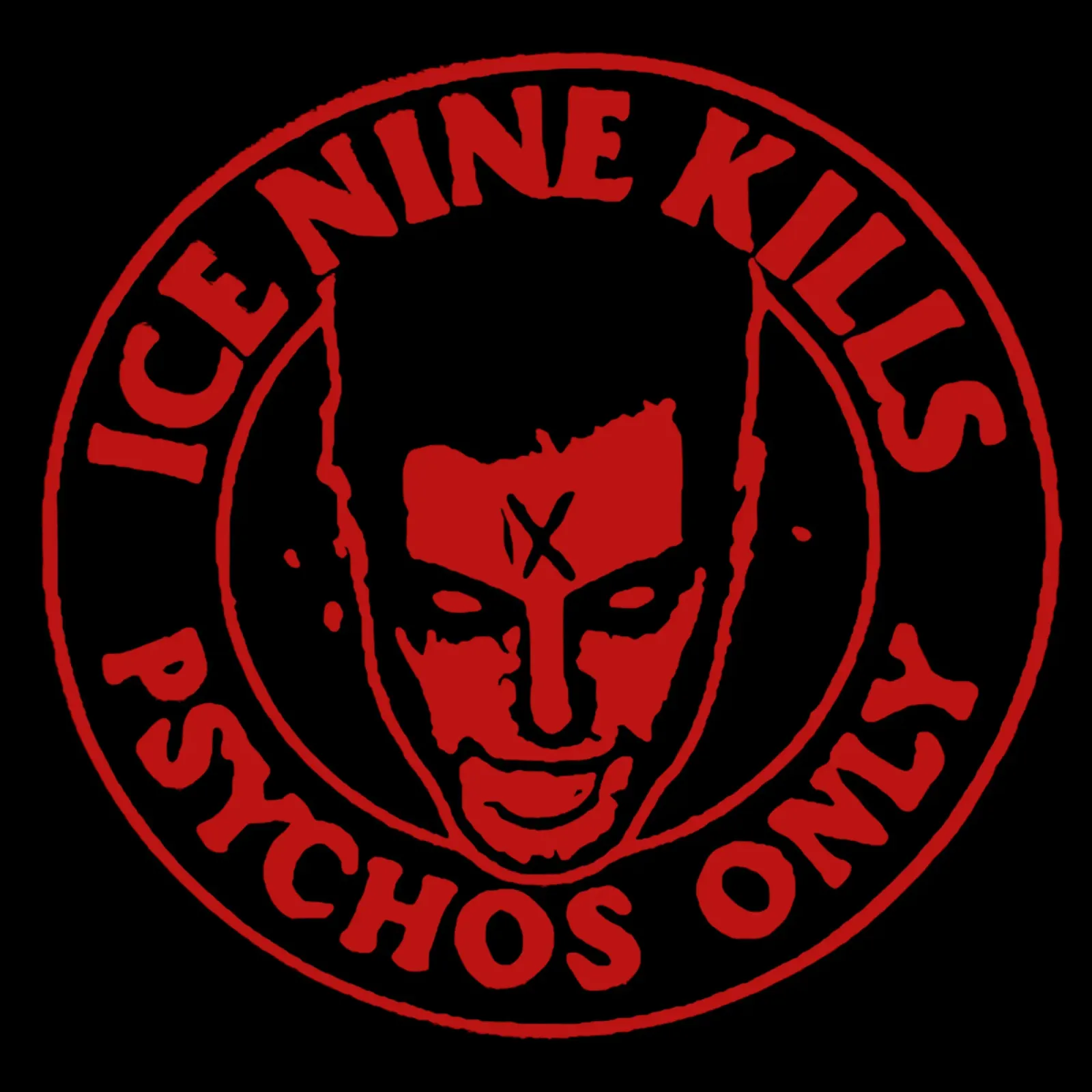 The Psychos Essentieel T-shirt canvas met Baklijst van igoshartwrks