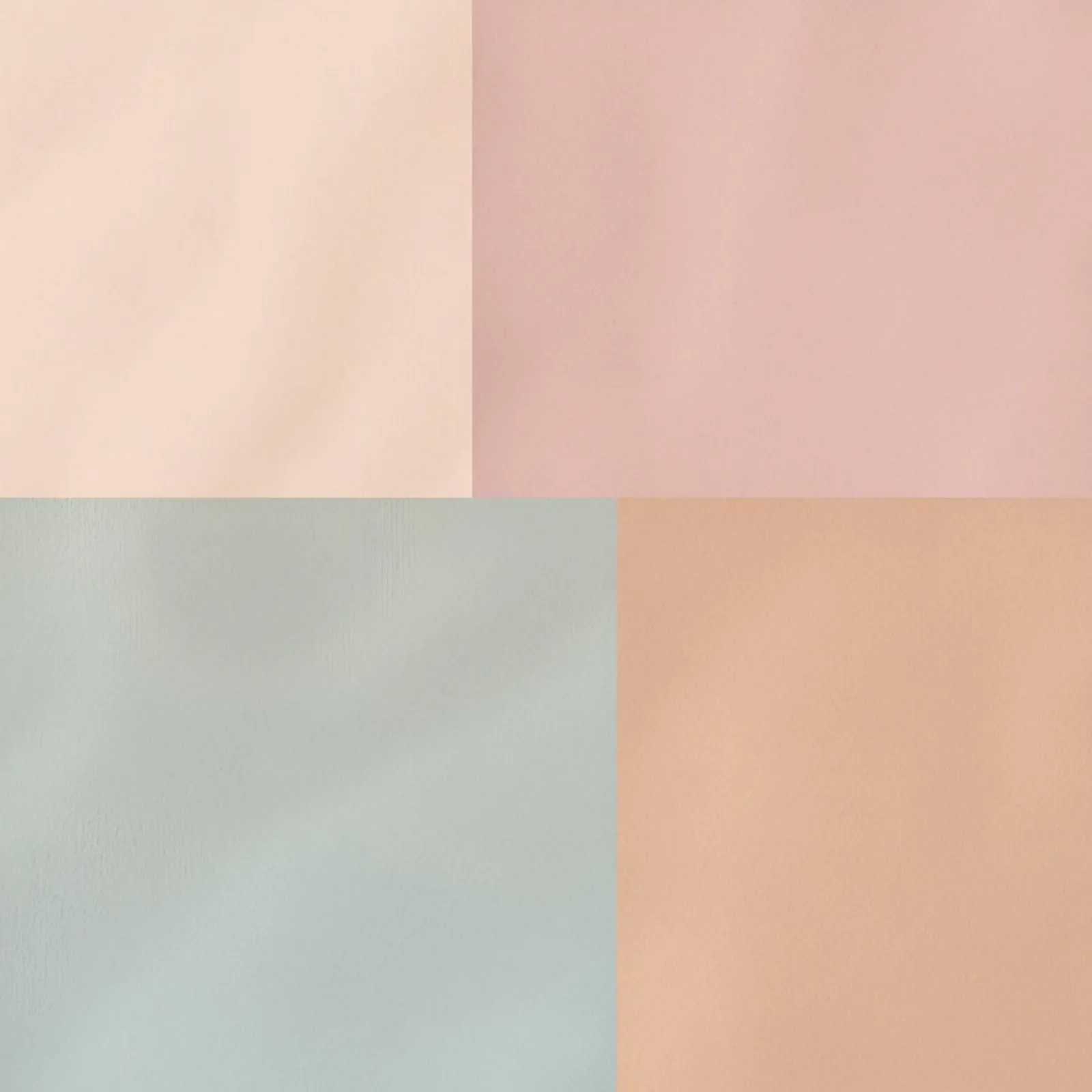 Four Color Solid Textured Blocks in Pastel Shades canvas with Floater frame by DesignDoodle