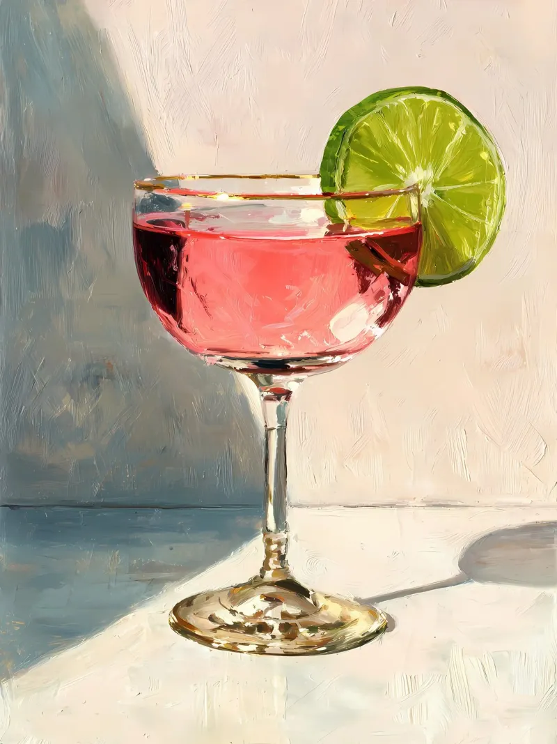 Cocktail poster con telaio in alluminio da IamHomeStudio