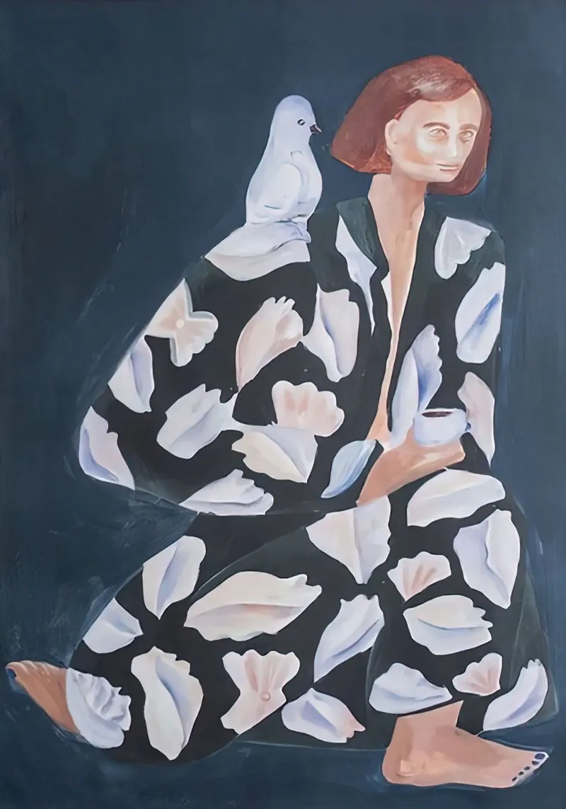 Sofia Lind 22 poster con telaio in legno da Sonya Noel