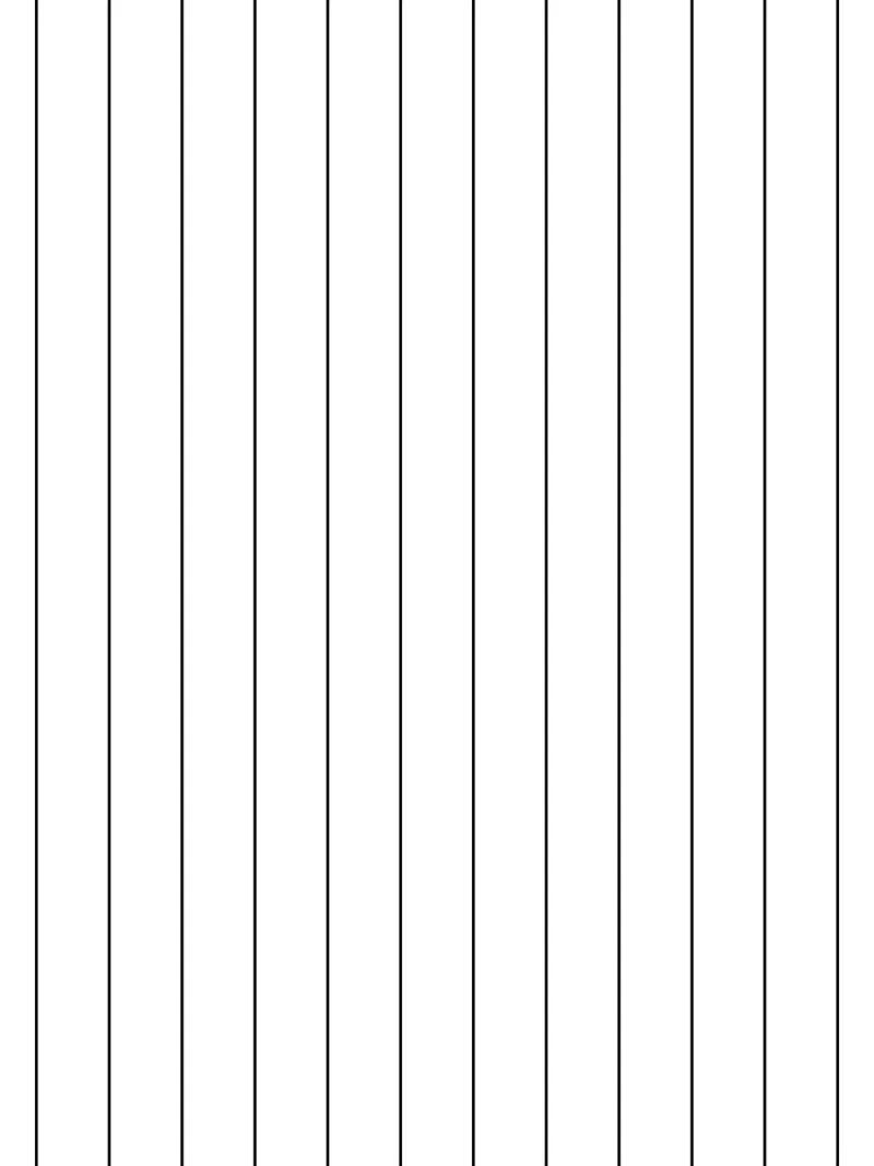 Minimal Basic Classic Stripes | Nero su bianco pellicola backlit da Beauty in Simplicity