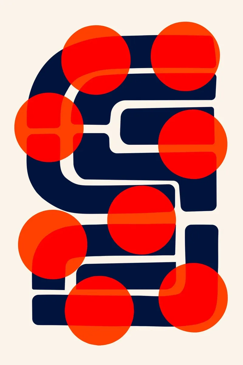Many Suns Abstract hahnemühle by Fox & Velvet