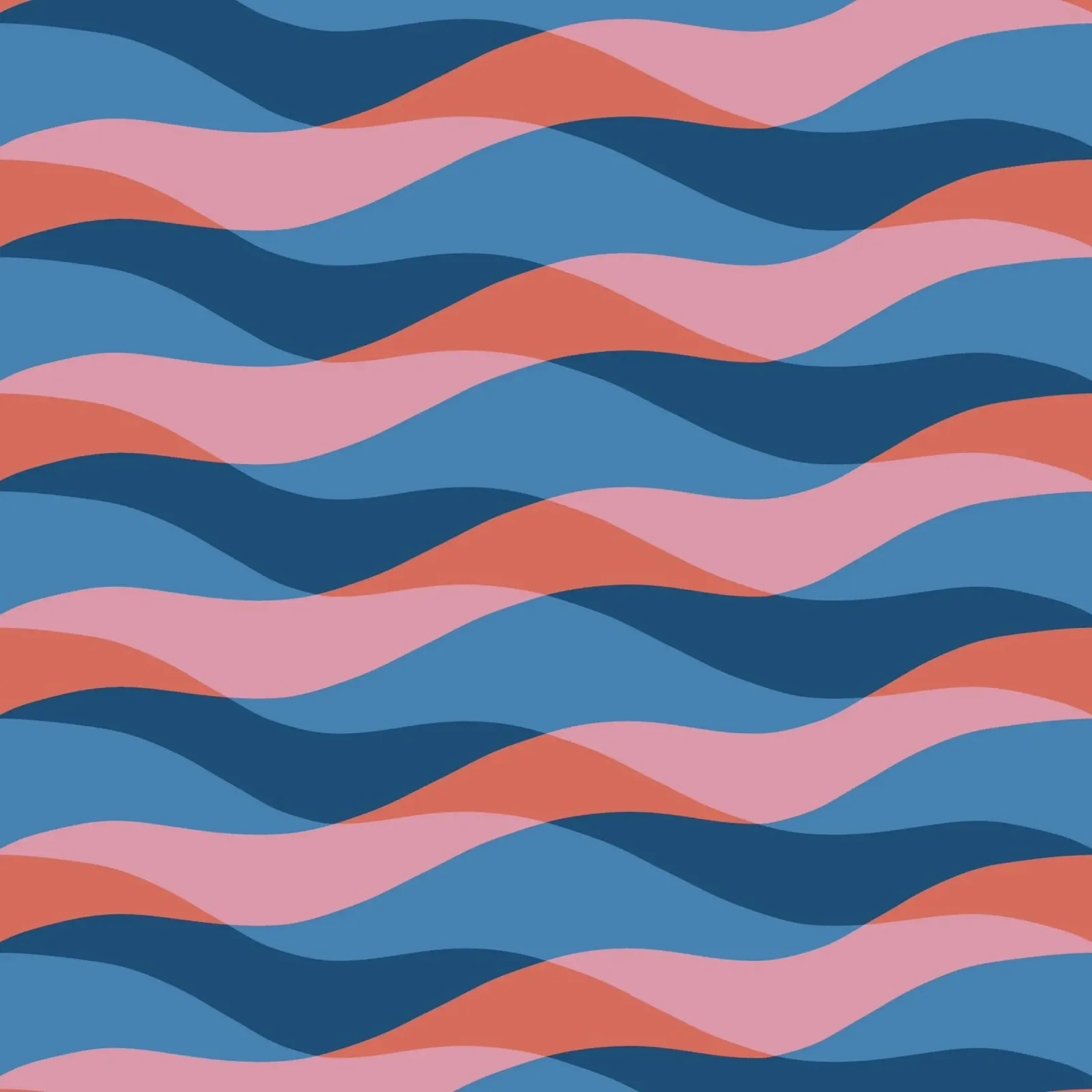 Waves pattern 26 hahnemühle by Little Dean
