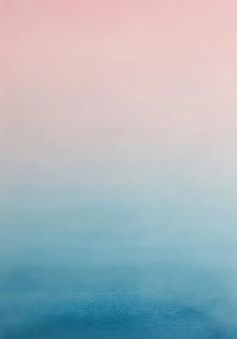 Gradiente di colori pastello - Mare calmo all'alba poster con telaio in plastica da Euphoria Theresa