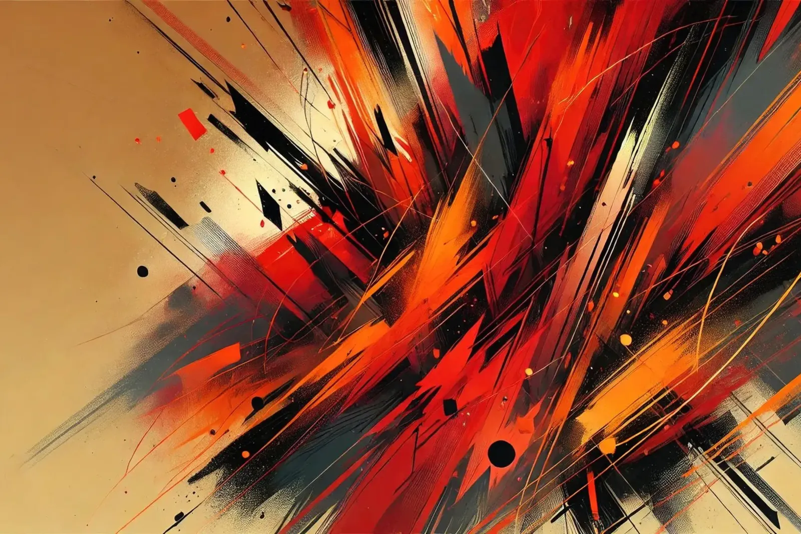 Flusso di combustione dei graffiti poster con telaio in alluminio da Chromatic Fusion Studio