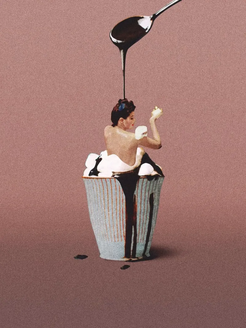 Maarten Leon - Fatti l'uno per l'altro poster con telaio in legno da mix mate