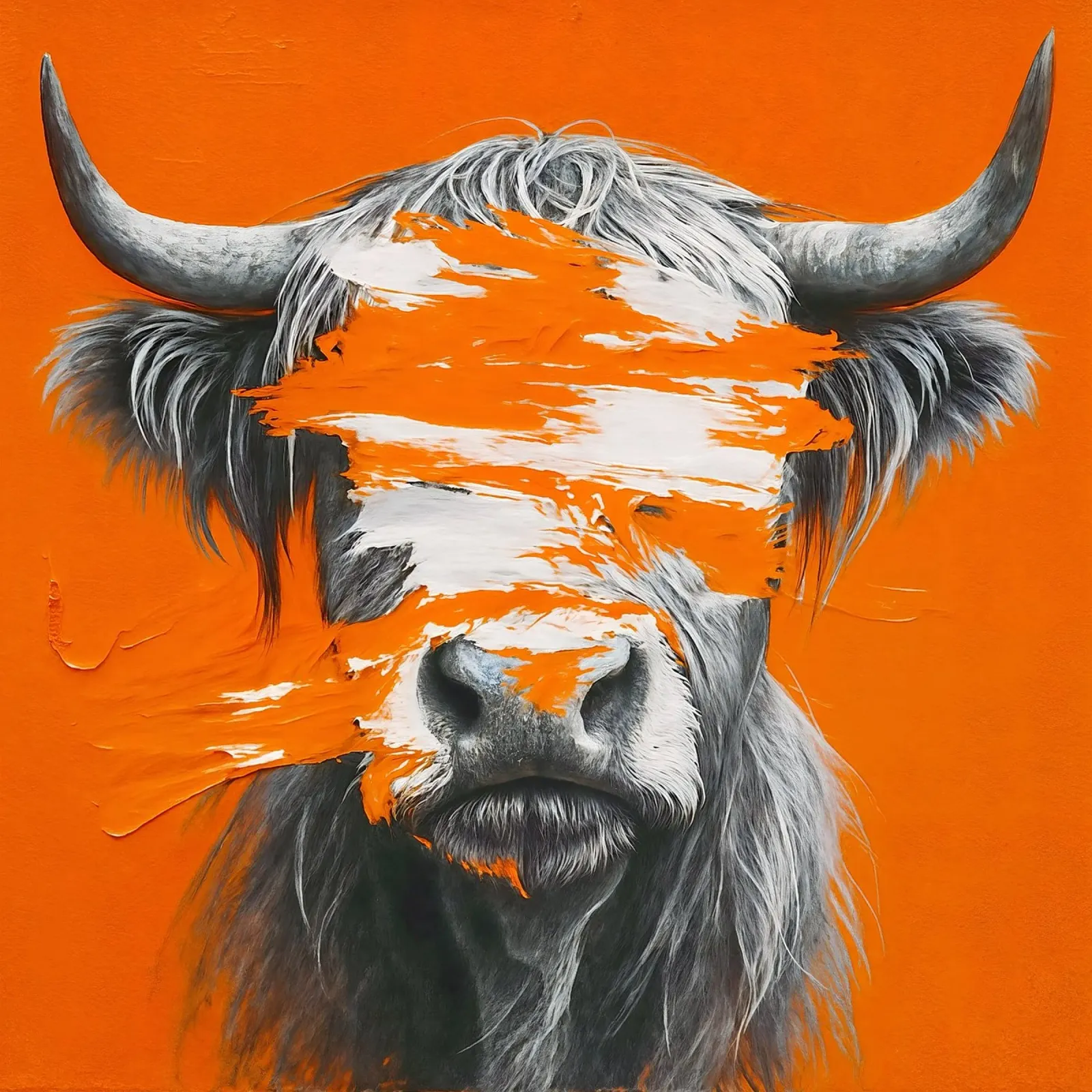 Blind Strength poster con telaio in plastica da KUNSTstück