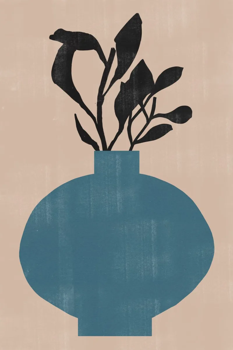 Vase No8. carta hahnemühle da The Miuus Studio