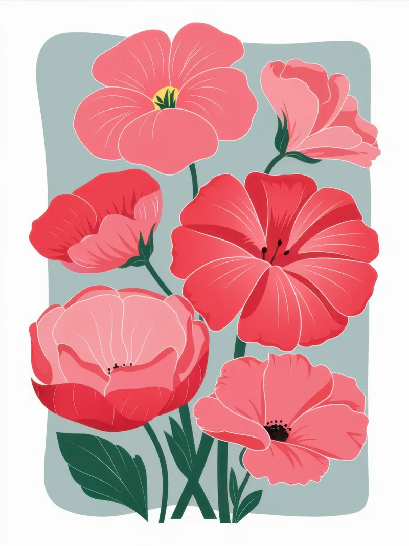 Mohn Perfektion Poster von Nova Glaze