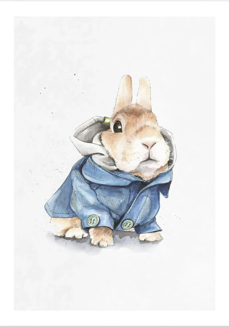 Peter Rabbit canvas by muench benjamin