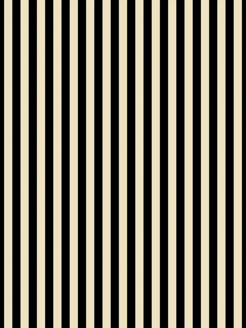 Minimal Basic Bold Stripes | Nero e Beige pellicola backlit da Beauty in Simplicity