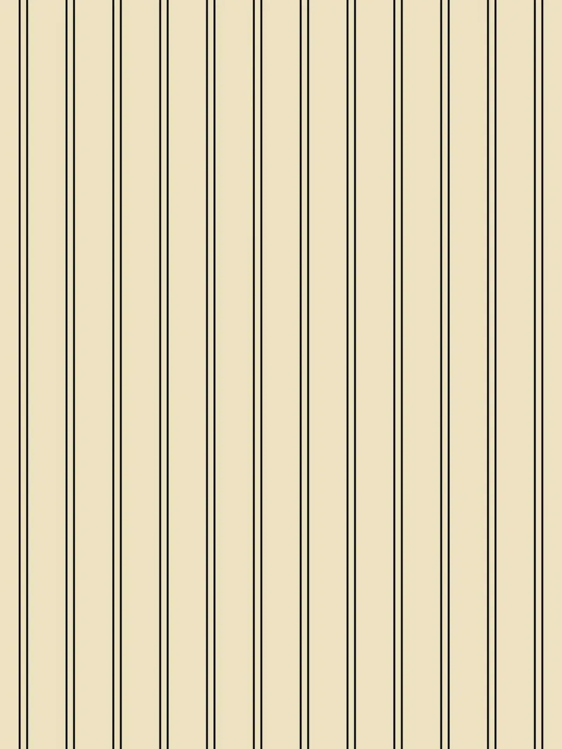 Minimal Basic Classic a doppie strisce nero su beige pellicola backlit da Beauty in Simplicity