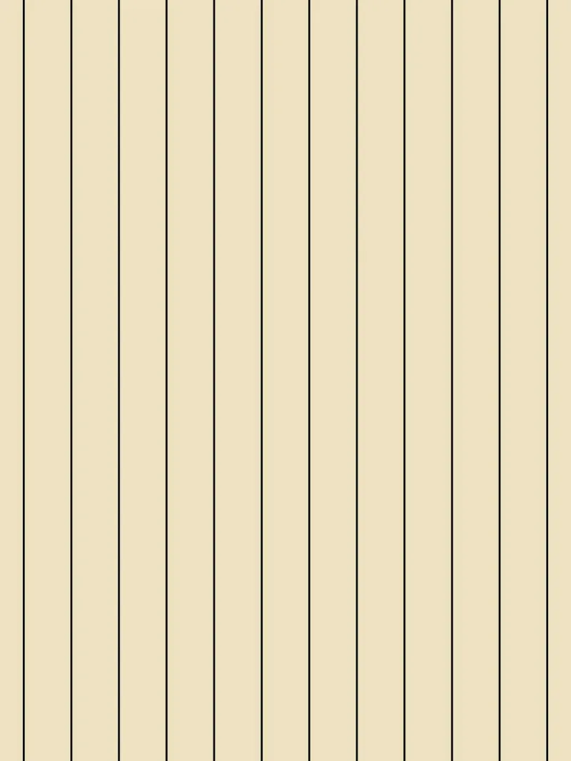 Minimal Basic Classic Stripes | Nero su Beige pellicola backlit da Beauty in Simplicity