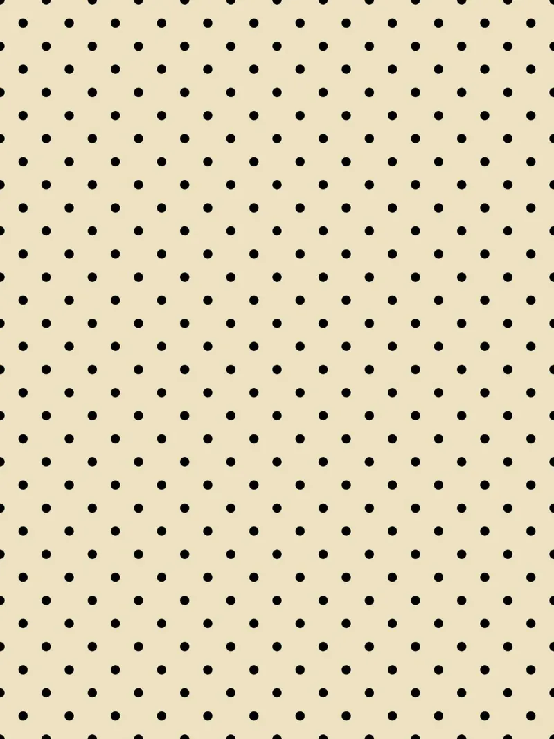 Minimal Basic Polka Dots | Zwart op Beige acryl van Beauty in Simplicity