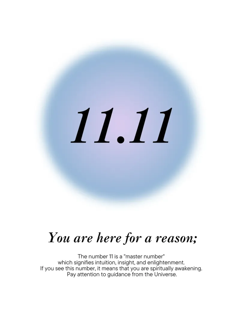 11.11 hour mirror message from the universe canvas by morphinaeblue