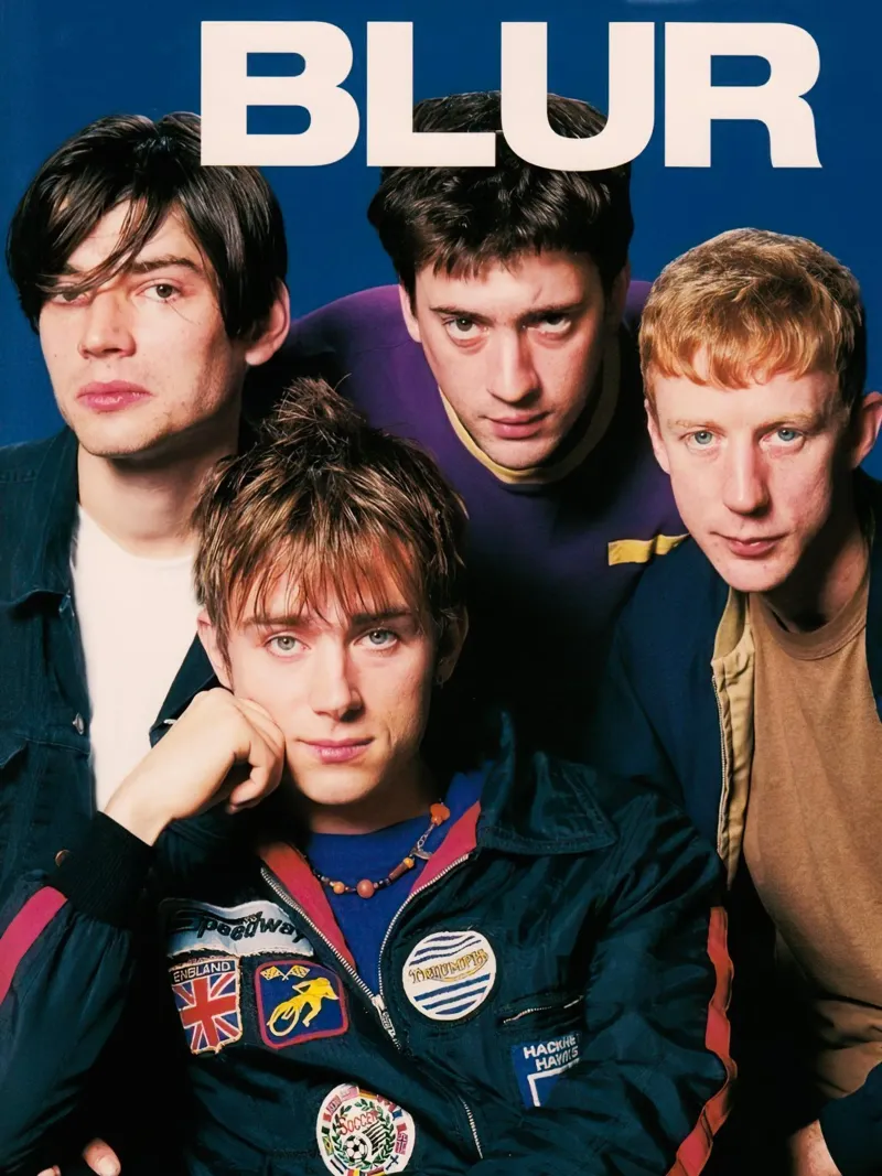 Blur poster con telaio in plastica da Musadad Shop
