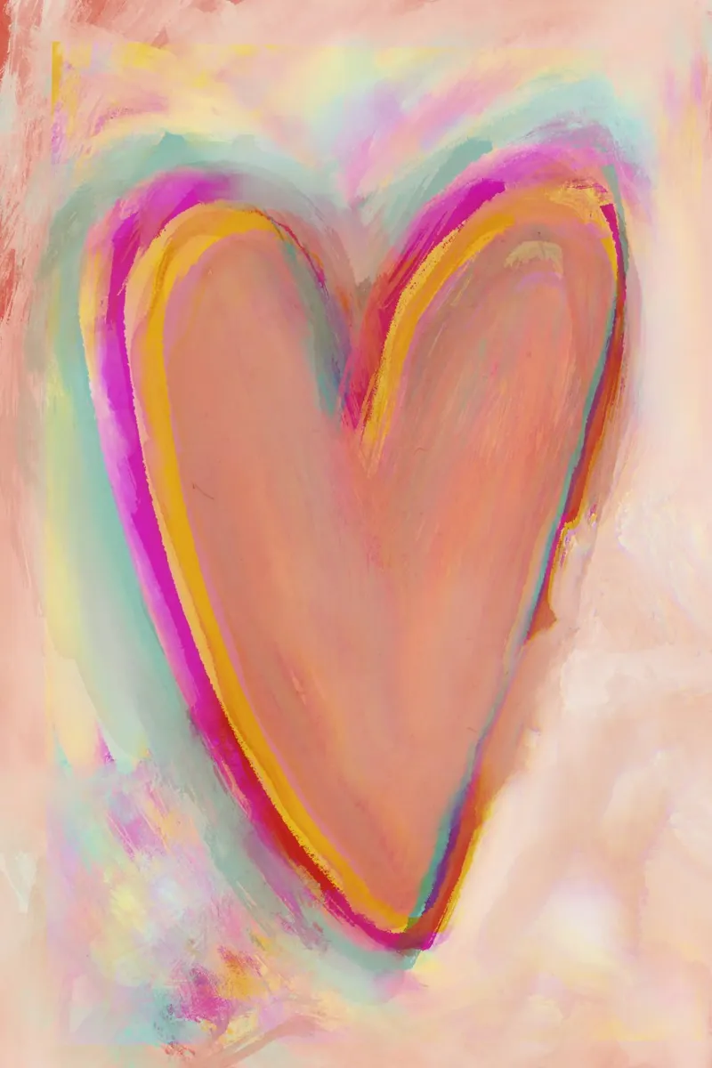 Vibrant Heart pellicola backlit da treechild