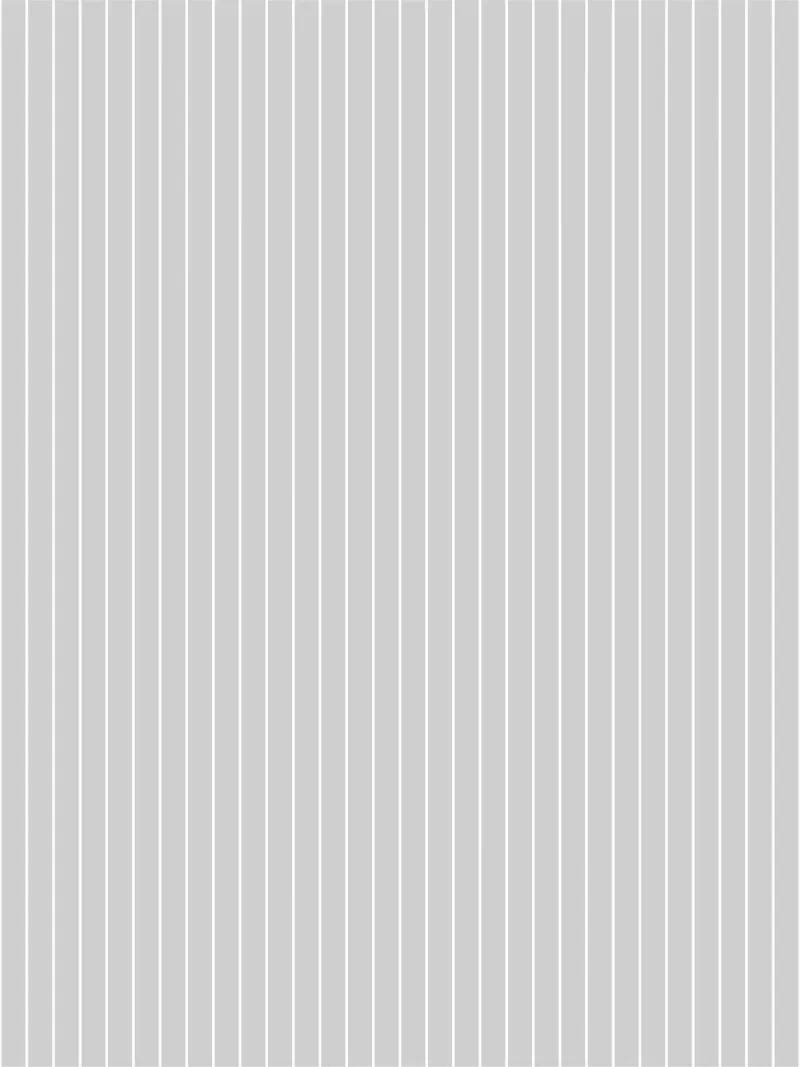 Minimal Basic Classic Pinstripe | Bianco su grigio chiaro pellicola backlit da Beauty in Simplicity