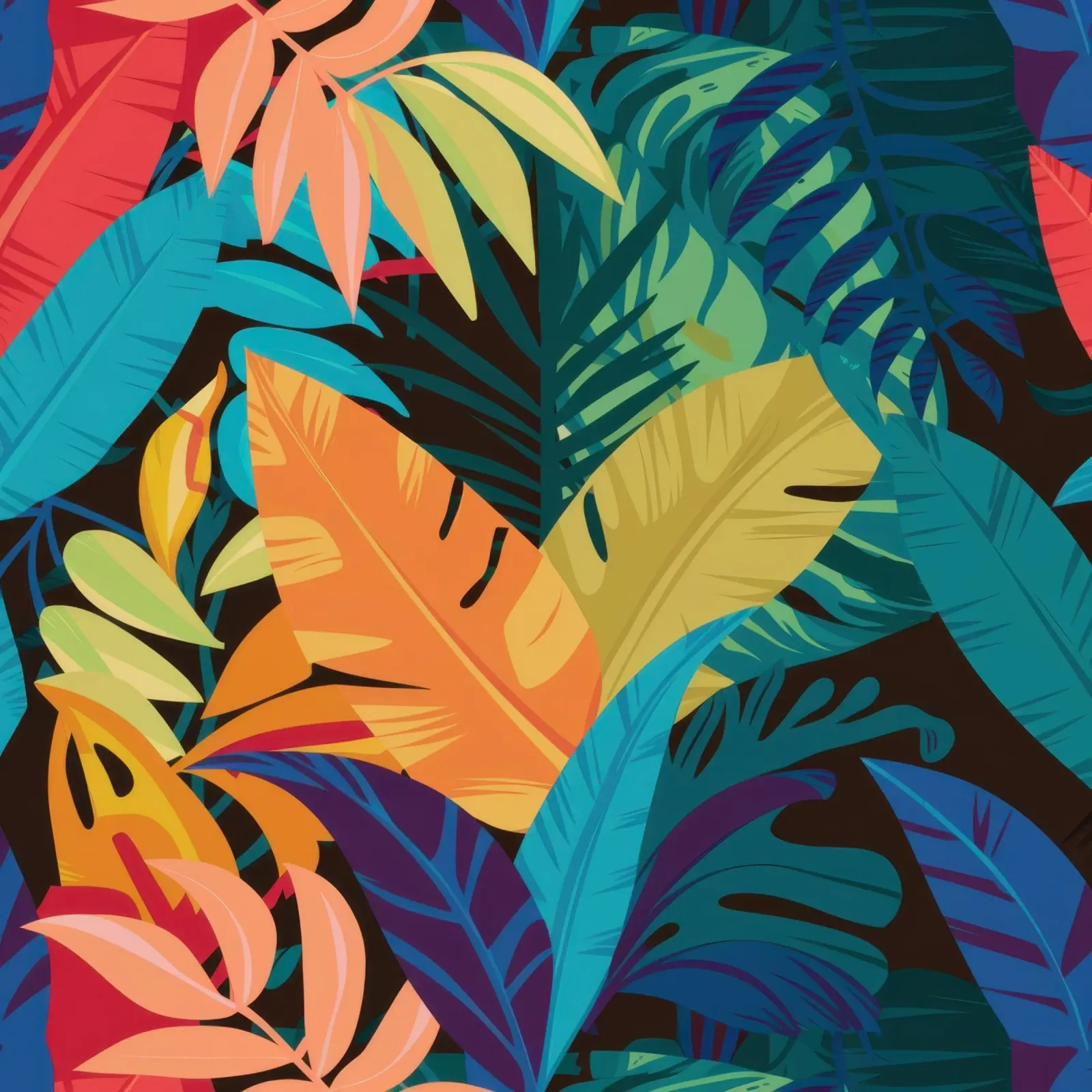 Calore tropicale Haze poster da Nova Glaze
