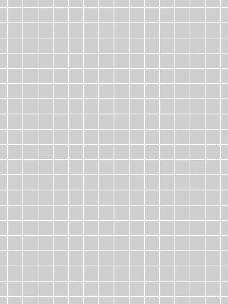 Griglia di base classica minimale | Bianco su grigio chiaro carta hahnemühle da Beauty in Simplicity