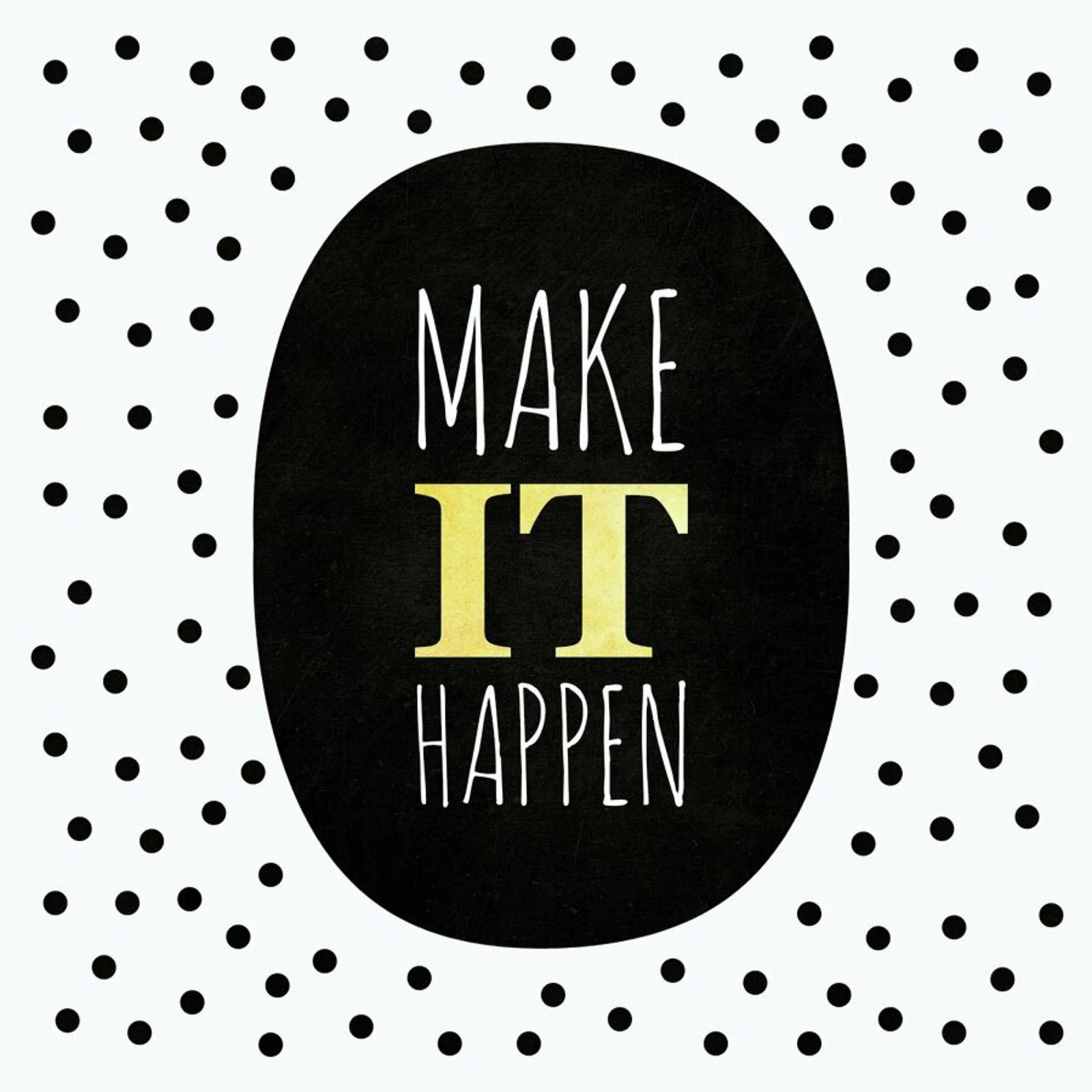 Make It Happen pellicola backlit da Elisabeth Fredriksson