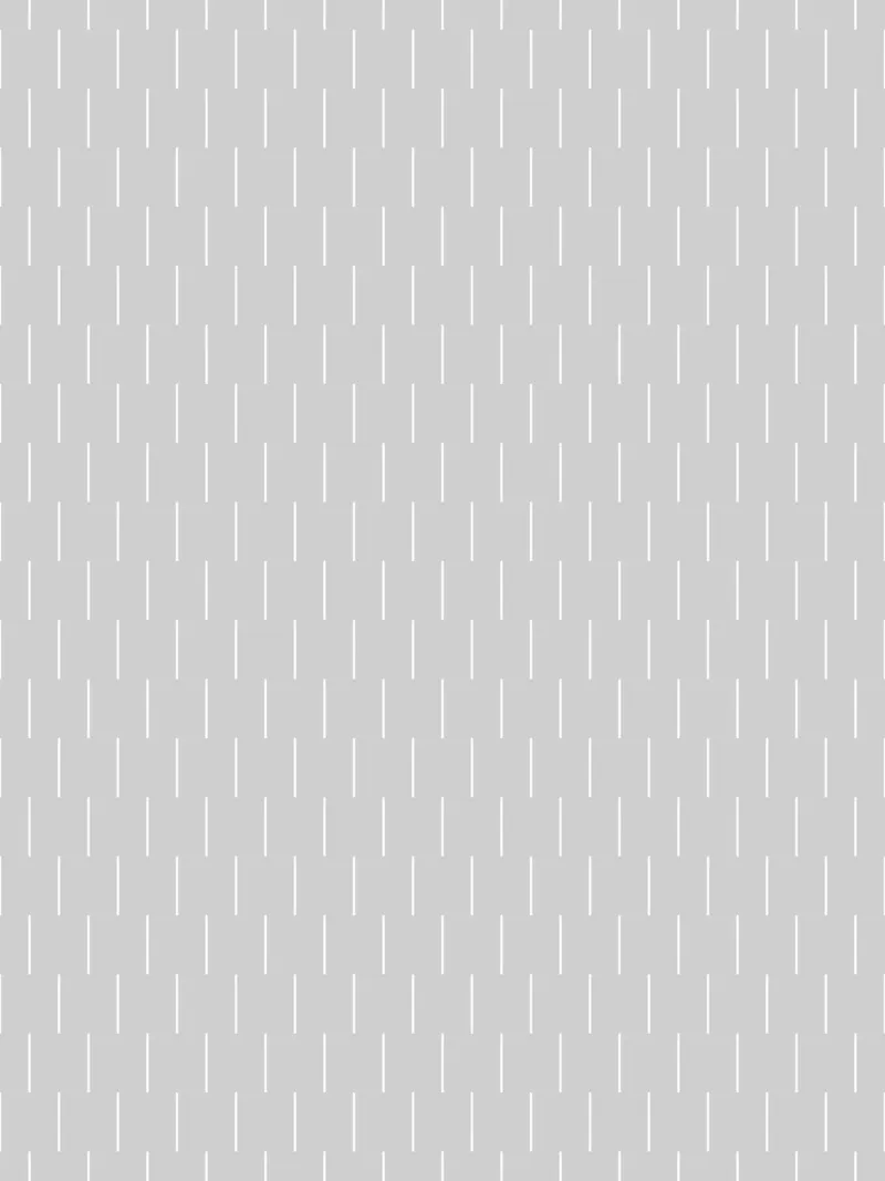 Minimal Scandinavian Chic Lines | White on Light Grey panneau forex de Beauty in Simplicity