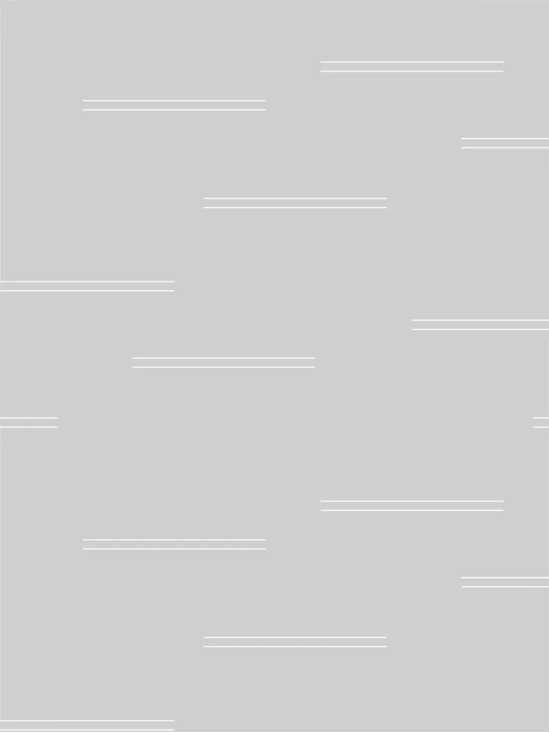 Mudcloth astratto minimale Linee doppie | Bianco su grigio chiaro pellicola backlit da Beauty in Simplicity