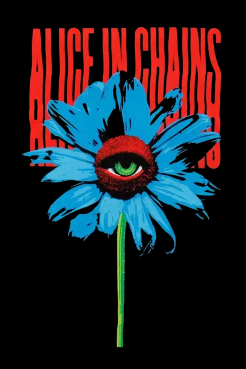 Sun Flower Alice In Chain canvas with Floater frame by https://www.juniqe.com/uk/shop/Henndraws