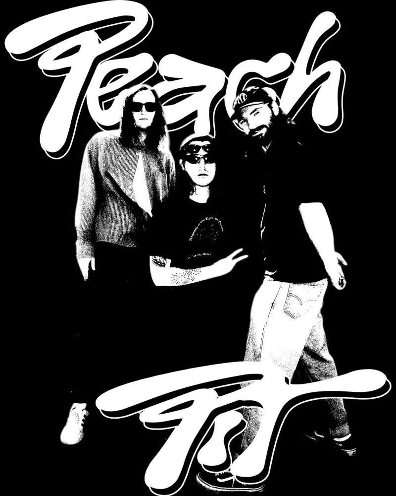 Maglietta classica Peach Pitt in stile grunge poster da mannys_artt