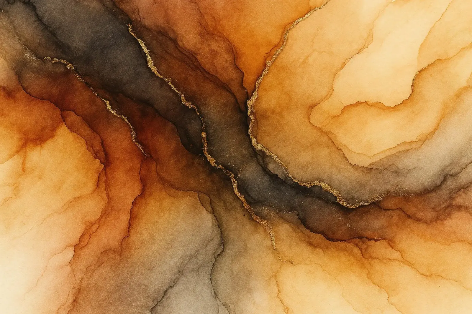 Flusso di Emberstone poster con telaio in plastica da Chromatic Fusion Studio