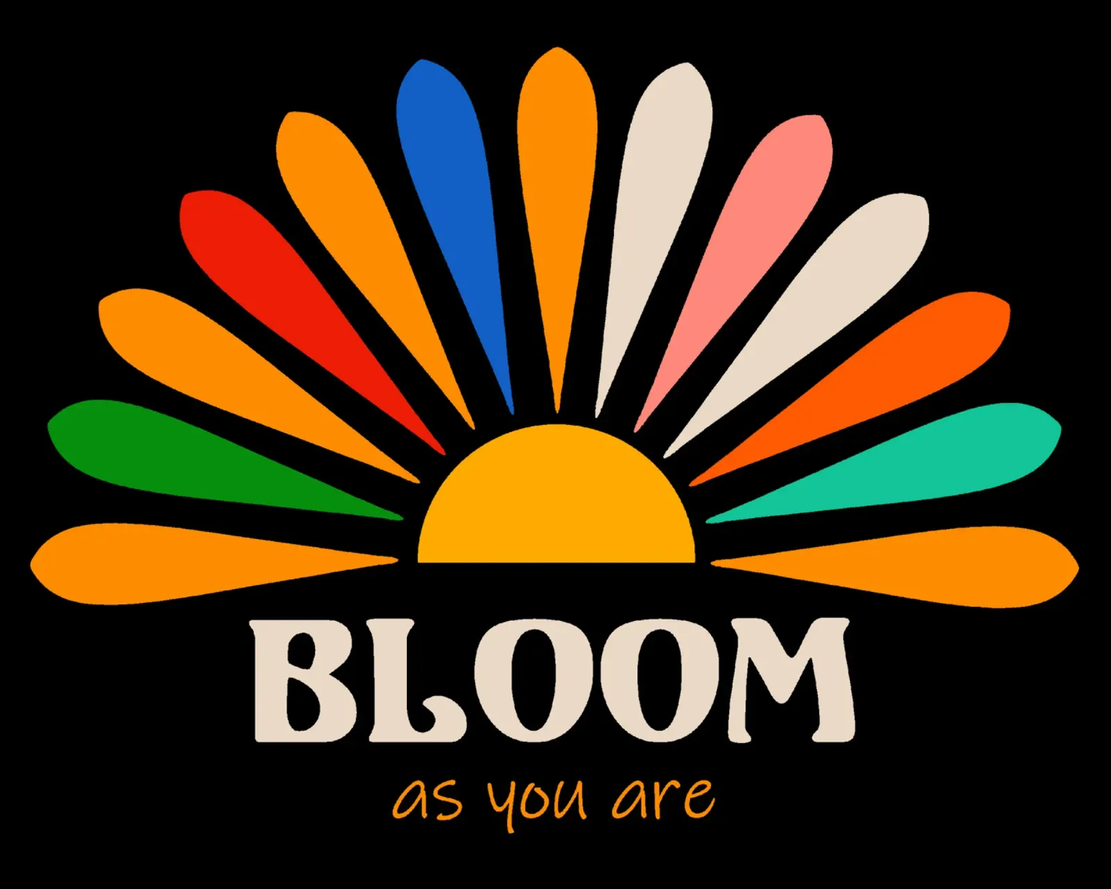 Bloom as you are poster con telaio in plastica da TijanaArtStudio88