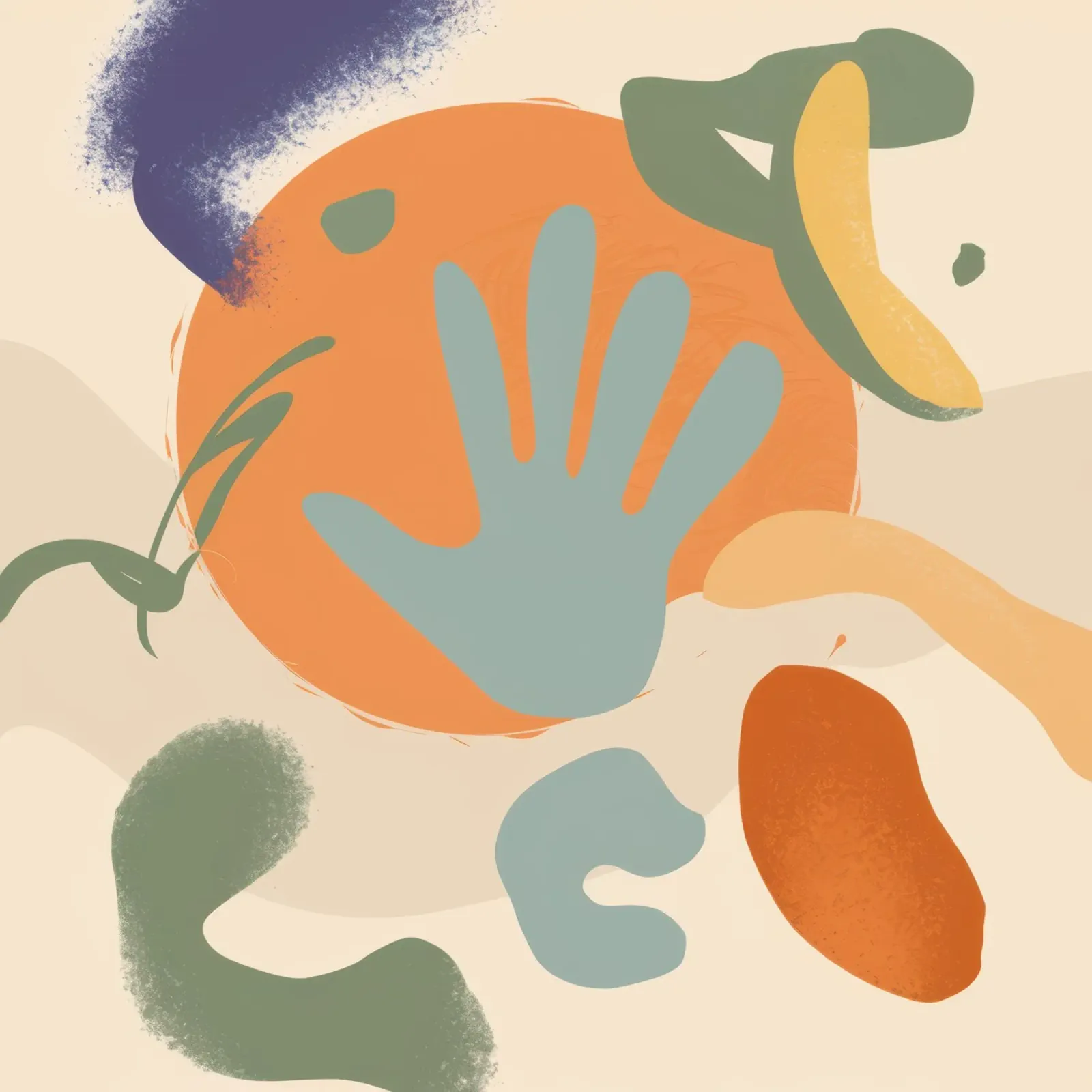 Zachte vorm omhelzing canvas met Baklijst van Scaller Stars