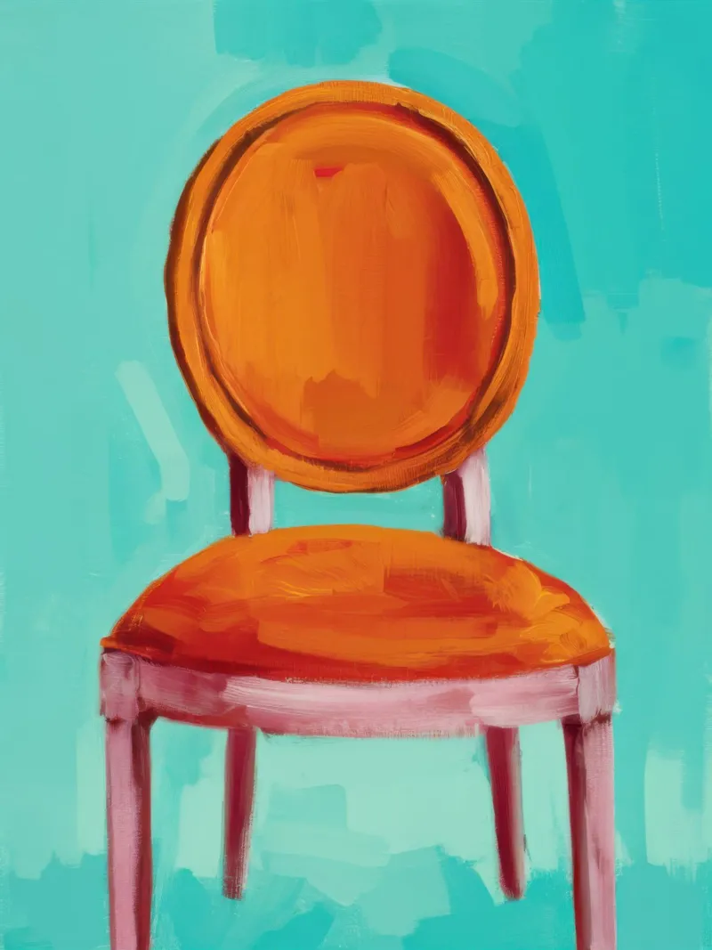 Solitude in Teal canvas with Floater frame by Nova Glaze