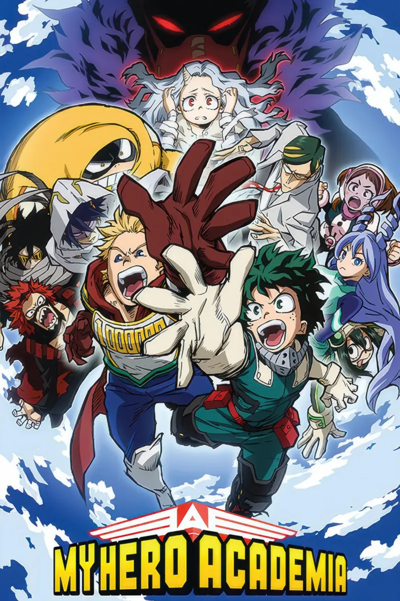 My Hero Academia - Raggiungere poster con telaio in alluminio da Junior Harrington